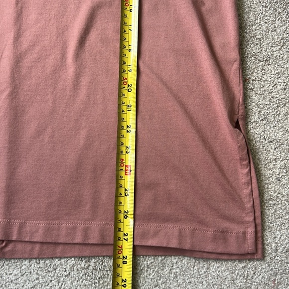 J. Jill Size LP Luxe Supima Everyday turtleneck tunic in dusty rose - Picture 7 of 10